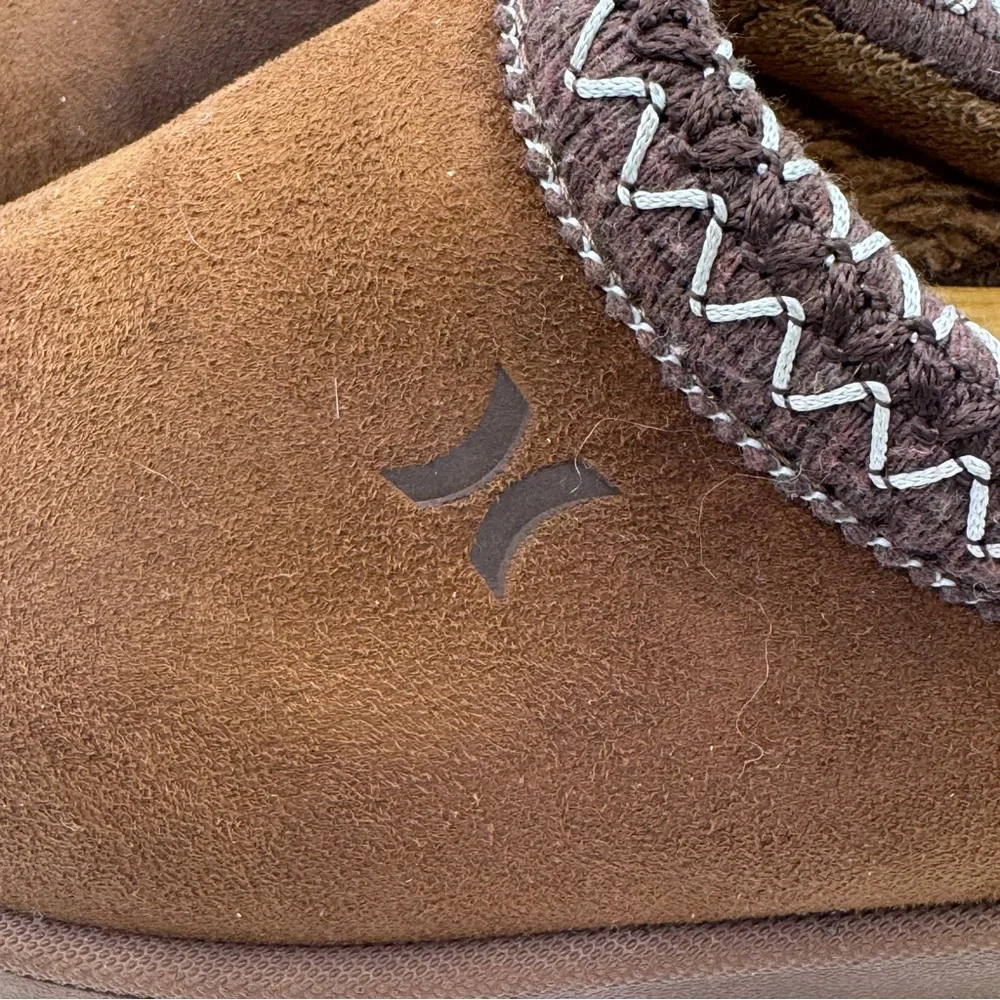Hurley Brown Kids Slippers